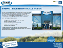 Tablet Screenshot of dulle-mobile.de